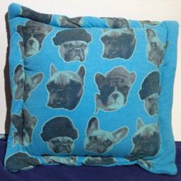 Dogs With Hats Pillow, Cover Only - thumbnail 4