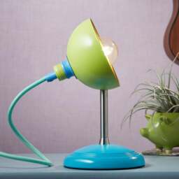 Melon Green Mini Fiesta Pod Table Lamp - thumbnail 1