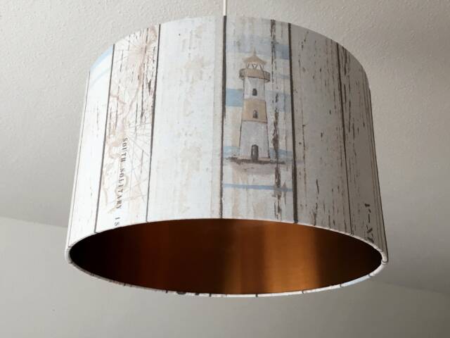 "Lampshade ""Lighthouse-Copper" - image 1
