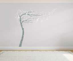 Musical Notes Tree Wall Decal Music Room Decor