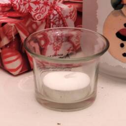 Retro Snowman Mason Jar Christmas Candle Holder, Nostalgic Decoration - thumbnail 2