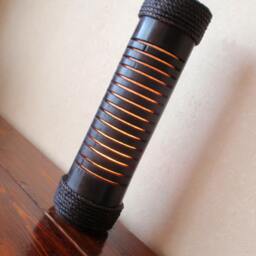 Handmade Bamboo Table Lamp Artisan Zen Desk Lighting - thumbnail 2