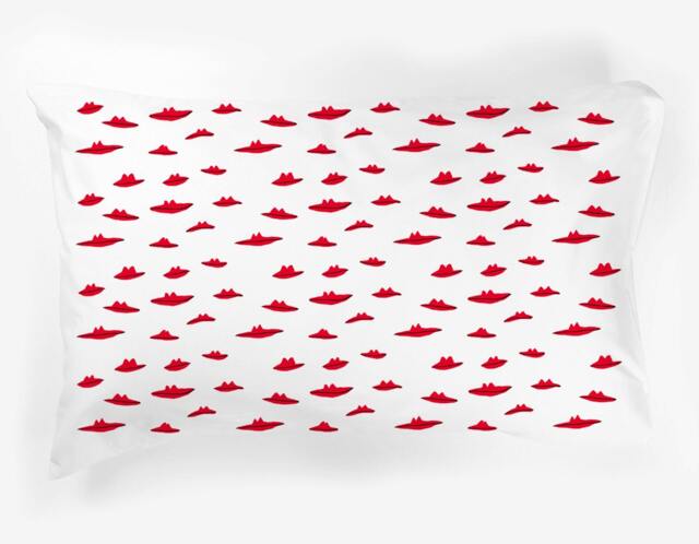 Pillow Case, Bedding, Lily Lips - image 1