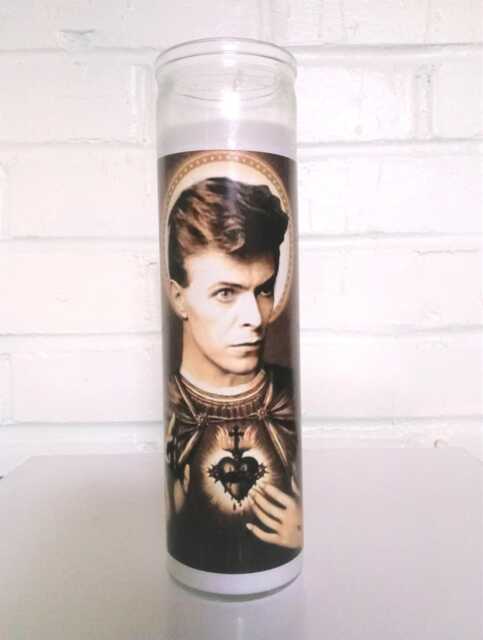 Saint Major Tom Prayer Candle, Starman Of The Space Oddities - image 1