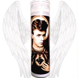 Saint Major Tom Prayer Candle, Starman Of The Space Oddities - thumbnail 2