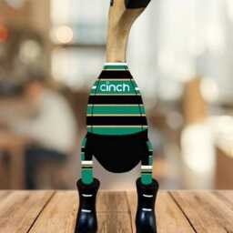 Northampton Saints Rugby - Hand-Painted Wooden Duck - 2025-2026 Design Approx. 25cm - thumbnail 3