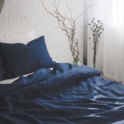 Soft Linen Duvet Cover - 100% Natural Flax Bedding, Lightweight, Eco-Friendly Comforter Cover, Available in Queen, King & Custom Sizes - thumbnail 3