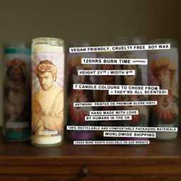Saint Nicolas Prayer Candle - Scented Vegan Soy Wax - thumbnail 4