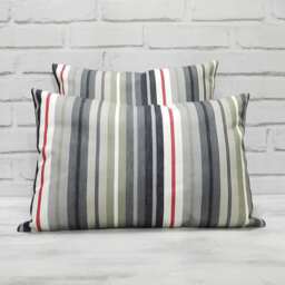 striped Cotton Pillow Cover Scandinavian Home Decor - thumbnail 3