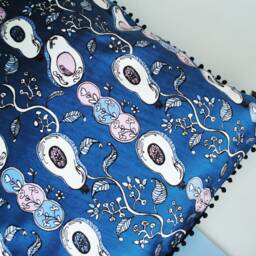 Avocado Addicted Luxury Velvet, Avocado, Vegetables, Modern, Funky, Countryside, Floral, Decorative, Designer, Handmade - thumbnail 2
