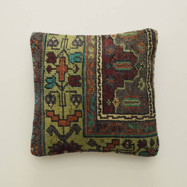 Rug Pillow Cover 14x14 Moroccan Cushion 35x35 Pillows Kussenhoes Kissen Marokko Tribal - image 1