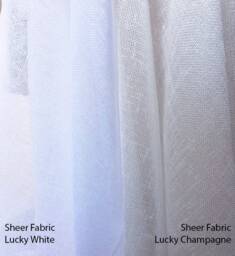 "Grommet Faux Linen Drapery ""Lucky" - thumbnail 3