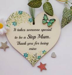 Beautiful It Takes Someone Special To Be A Step Mum Gift Heart - thumbnail 1