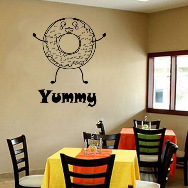 Donut Wall Decal Removable Vinyl Sticker T991 - image 1