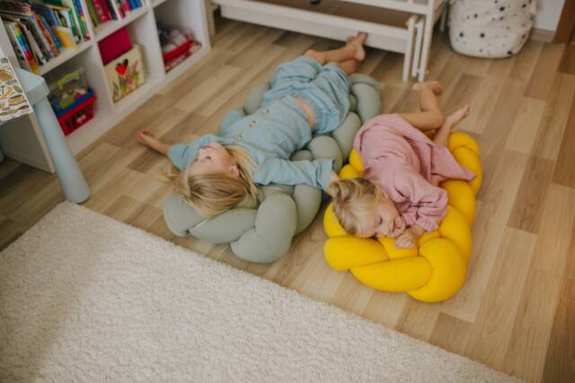 Floor Cushion Reading Nook Montessori Furniture Giant Floor Pillow Toddler Nap Mat - image 1