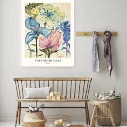Salvador Dali Flowers Art Print, Poster, Wall Decor, Art, Botanical - thumbnail 2