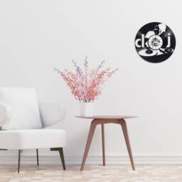Handmade 33-Rpm Vinyl Wall Clock/Dj Theme, Music, Profession, Song, Party, Singer - thumbnail 4