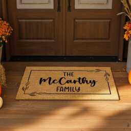Family Name Door Mat Gift For Mother's Day - thumbnail 4