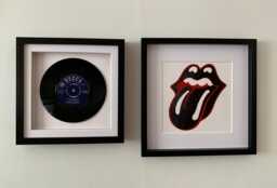The Rolling Stones - It's All Over Now Framed 7 Inch Vinyl Record Music Wall Art Gift - thumbnail 1