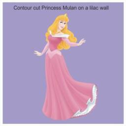Sleeping Princess - 940mm - Wall Sticker - thumbnail 3