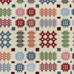 Welsh Blanket Tapestry Custom Made To Measure Fully Blackout Lined Eyelet Ring Curtains - thumbnail 2