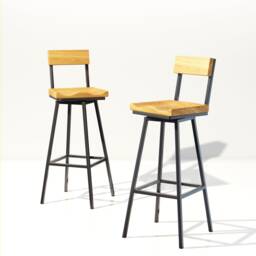 Swivel Bar Stools - thumbnail 1