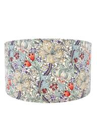 Golden Lily Lampshade William Morris Floral Art Nouveau Light Shade - thumbnail 1