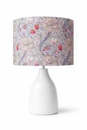 Golden Lily Lampshade William Morris Floral Art Nouveau Light Shade
