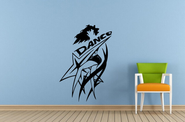 Ballerina Ballet Dancer Dance Dancing Studio Tango Salsa Break Boy Girl Wall Or Car Vinyl Peal & Stick Removable Sticker Decal L1548 - image 1