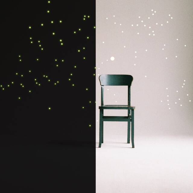 Night Glowing Star Wall Stickers - Glow in The Dark Stars Art Vinyl Decals Luminescent Luminous Light Effect Constellations Ceiling Sticker - image 1