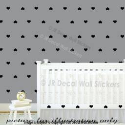 Heart Wall Decals, Set Of 30, Nursery Decor - thumbnail 2