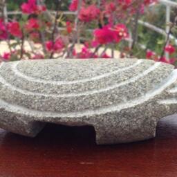 Borucan Indian Stone Metate, Grinding Sculpture, Authentic, Historical, Limited - thumbnail 3