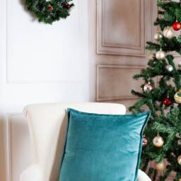 Eucalyptus Green Velvet Pillow Covers - thumbnail 2