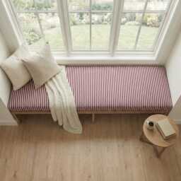 Banquette Cushion, Custom Bench Cushion For Window Seat & Indoor Seating, Made To Order Dining Nooks - thumbnail 3