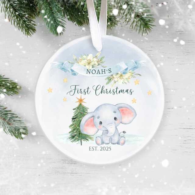 Personalised Christmas Bauble For Son, Grandson, Nephew, Godson Present, Family Gift Keepsake, Special Grandchild - image 1