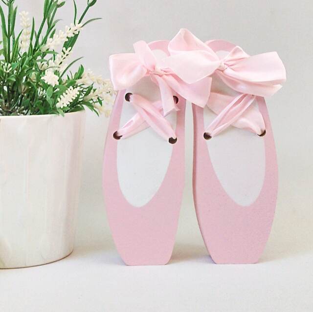 Ballerina Shoes Decor, Ballerina Baby Shower, Pointe Girl Room Girl's Room - image 1