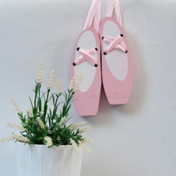 Ballerina Shoes Decor, Ballerina Baby Shower, Pointe Girl Room Girl's Room - thumbnail 2