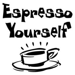 Coffee Decal, Espresso Yourself Wall Sticker, Office Coffee Shop Decor, Funny Art, Kitchen Decor - thumbnail 3