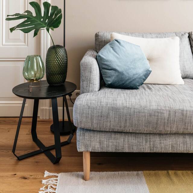 Plus Hexagon Pillow - Handmade Velvet With Duck Feathers - Modern Home Decor Living Room Scandinavian Interior - image 1