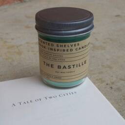 The Bastille - Tale Of Two Cities Book Candle Scent Inspired Literary Gift For Reader Bookworm Dickens - thumbnail 3