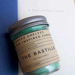 The Bastille - Tale Of Two Cities Book Candle Scent Inspired Literary Gift For Reader Bookworm Dickens - thumbnail 2