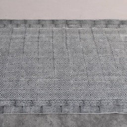 Large - 8x10 Ft Indian Rugs, Cotton Rug, Woven Area Decor Rustic Decorative Bohemian Indian Rugs - thumbnail 4