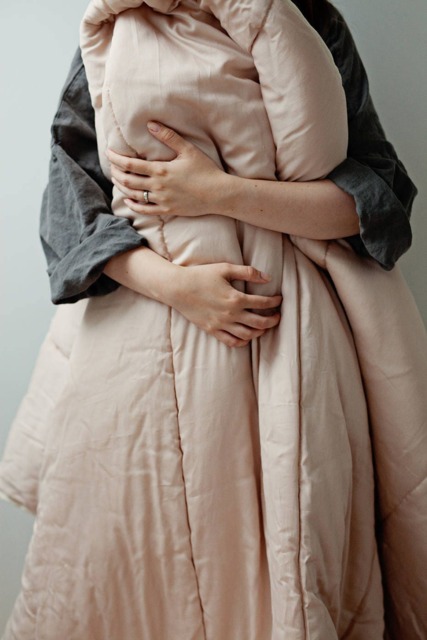 Twin Size Wool Comforter - Handmade Duvet Us Duty Paid - image 1