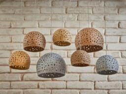 Pendant Lights. 7 Shades Chandelier. Ceramic Lamps. Hanging Chandelier Lighting