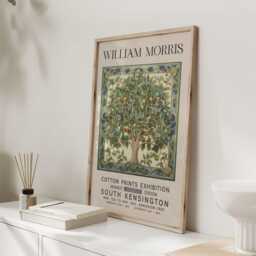 William Morris Print, Art, Exhibition Poster, Uk, Tree Of Life, Life Artwork, Print - thumbnail 3