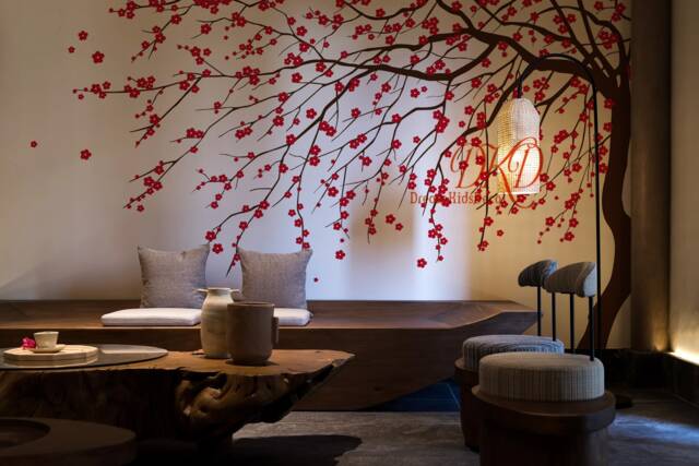 Cherry Blossom Tree Wall Decal, Nursery Decor - image 1