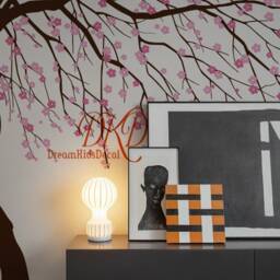 Cherry Blossom Tree Wall Decal, Nursery Decor - thumbnail 3