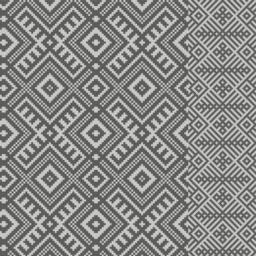 Free Shipping Kilim Pattern Decorative PVC Vinyl Mat Linoleum Rug - Gray- K-211