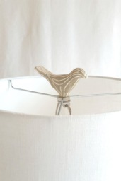 Bird Lamp Finial. Unique Home Lighting Decor - thumbnail 1
