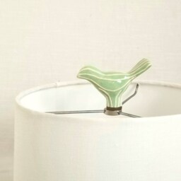 Bird Lamp Finial. Unique Home Lighting Decor - thumbnail 3